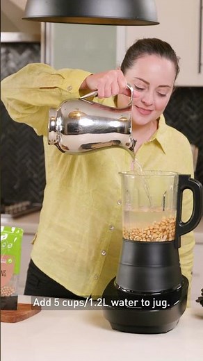 How to Make Fresh Soy Milk | Panasonic MX-HG6401KST Hot & Cold Cooking Blender
