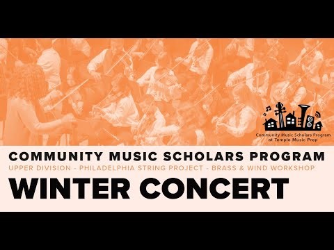 Community Music Scholars Program Winter Concert - December 13, 2025
