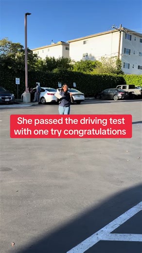Driving Test Success: One Try and She's Done!