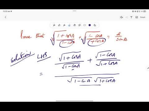 Double Square root wala trigonometric identity, solve with me...