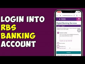 How To Login Into RBS Banking