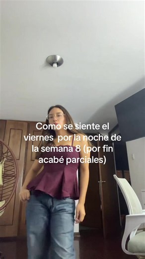 La sensación de terminar parciales el viernes por la noche 😁