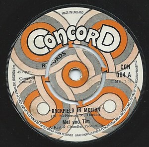 Mel And Tim - Backfield In Motion