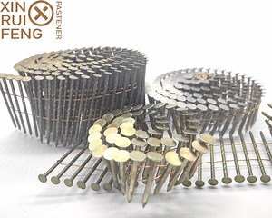 [Hot Item] Yellow Zinc Plating Collated Nails for Roofing