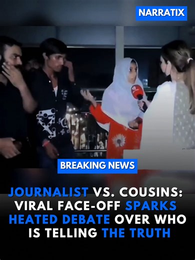 Journalist Confronts Cousins in Viral Video