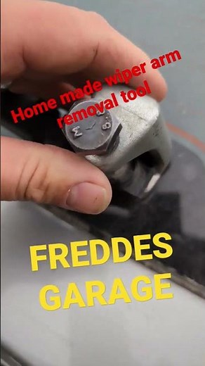 Home made wiper arm removal tool #short #shorts #tools