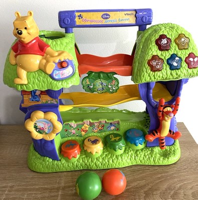 VTech Disney Winnie The Pooh Roll ‘n Learn Treehouse Russian Language Version | eBay