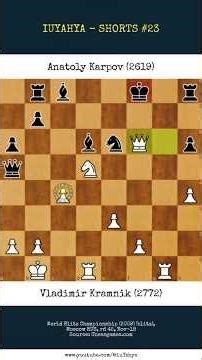 【Round 42】Vladimir Kramnik vs Anatoly Karpov | World Blitz Championship 2009 #chess