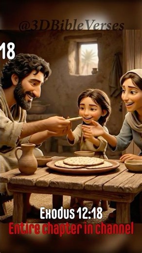 When to start the Passover #animated #bible #verses Exodus 12:18