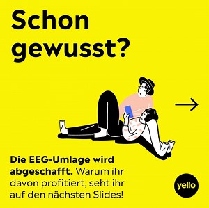 Alle reden von der EEG-Umlage. Wir zeigen euch, was dahintersteckt. 👉 | yello