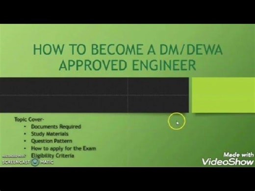 How to become DEWA/DM Approved Engineer | Md Shahbaz Alam