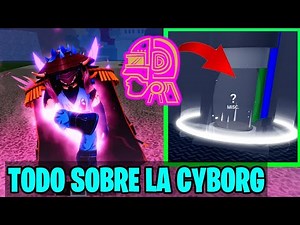 HOW TO GET THE CYBORG AND UPGRADE IT TO V4 | Blox Fruits Guide @SombraJaserRD
