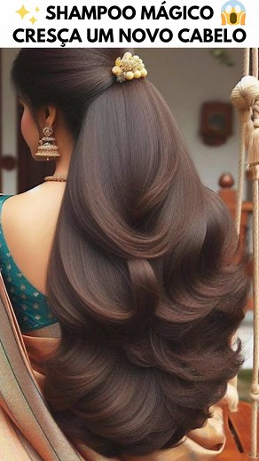 Shampoo mágico 😱 Vai parar a queda de cabelo e crescer novos cabelos. Truque com shampoo❤️ . . #reels #reelsfacebook #reelsinstagram #hair #hairtransformation #hairstyles #haircut #cabelolongo #cabelos #shampoo #longhair #viralreels | Delícia de ver - Receitas de Beleza