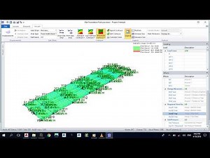 How to design raft foundation using orion