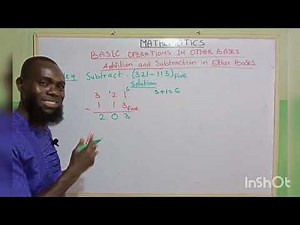 Addition and Subtraction of Number Bases