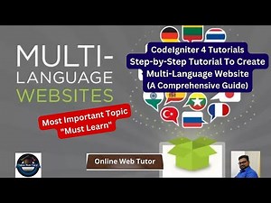 How To Create Multi Language Website in CodeIgniter 4 | Step-by-Step Guide Setup Multilingual Site