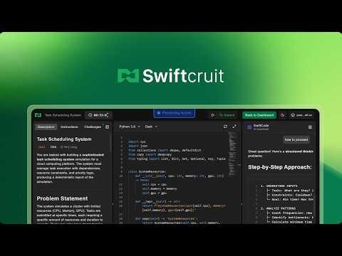 Swiftcruit.ai Product Demo | AI Recruitment Software for Technical Hiring