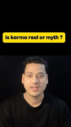 Is karma real or just a myth ? 🧐