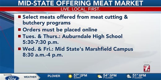 Midstate Technical College develops own meat market
