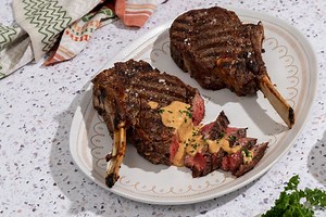 Weber Q Reverse Seared Rib Eye With Your New Favourite Steak Sauce | Red Meat Recipes | Weber BBQ