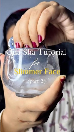 Gua sha tutorial for slimmer face #easy #tutorial #guashafacial #skincare #facemassage #slimface