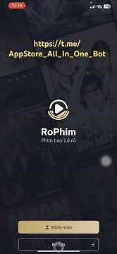 Hướng dẫn tải và cài đặt app Rổ Phim mới nhất 2026 . Link bot : https://t.me/AppStore_All_In_One_Bot