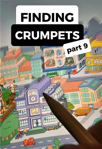 finding ALL crumpets in #tocabocalifeworld ⭐️ FOLLOW FOR MORE! #tocaboca #secrets #locations