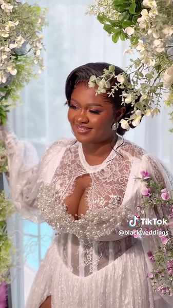 A beautiful bride😍 #blackweddings #wedding