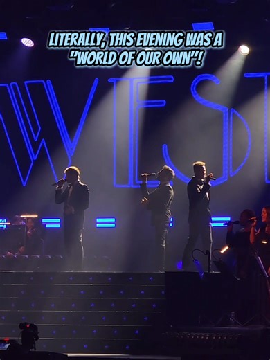 This evening was a WROLD OF OUR OWN with Westlife and Singapore at Westlife: A Gala Evening in Singapore! #nowplaying #livemusic #westlife #galaevening #concert