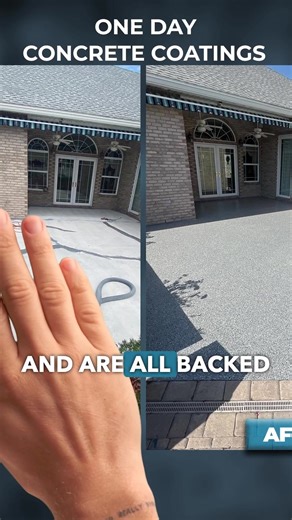 😍😍😍 60% off Installation? As low as $30 per month? Yes! Upgrade your garage, patio, basement, or other concrete surfaces with our cutting edge coatings: ✅ Gorgeous colors ✅ Never chip, peel, or discolor ✅ Low payments Lifetime warranty Click below to get this great deal! | Revamp Concrete Coatings