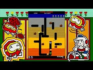How to Get the 4 enemies achievement in Dig Dug