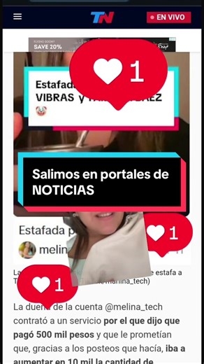 #greenscreen Salimos en portales de noticias, la influencer no sabía cómo la agencia vendía los sorteos y ya había hablado con ellos para que me den una solución.Pidió disculpas públicas y se desligó de esas prácticas.No creo que recupere todo, pero al menos se supo la verdad. #paratiiiiiiiiiiiiiiiiiiiiiiiiiiiiiii #melina_tech #TN #chismestiktok
