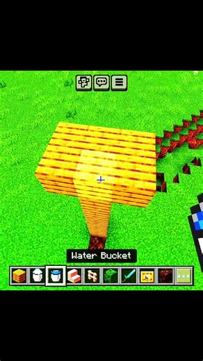 I am create invisible elevator #minecraftbuilding