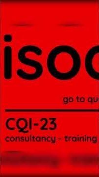Danışmanlık Eğitim #CQI9 #CQI11 #CQI12 #CQI15 #CQI17 #CQI23 #CQI27 #CQI29 #CQI30 #CQI34 #CQI35