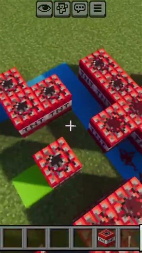 Minecraft TNT Heart ❤️ | Cutest Minecraft Trick Ever! #shorts