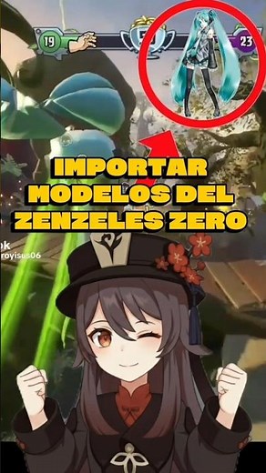 Importing Zenzeles Zone Zero models into #Blenderzzz #blender #3Dmodes #zzz #zenzeleszonezero