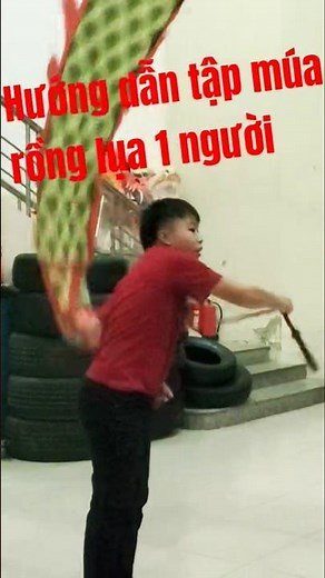 Want to learn dragon dance, dragon dance instruction for 1 dancer (silk dragon dance for art perf...