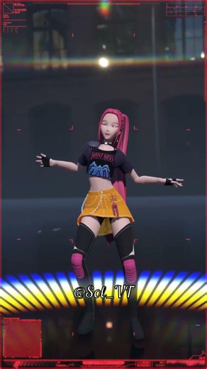 Mira Bounces it like this trend #3danimation #dancechoreography #kpop