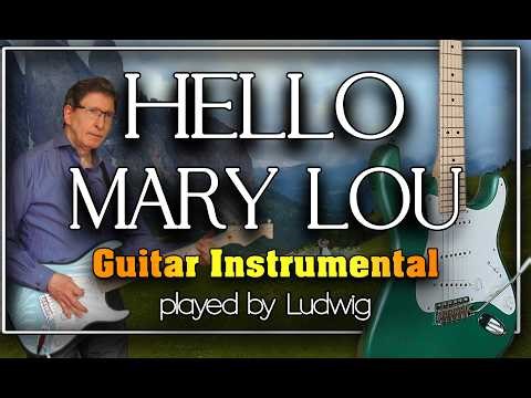 Hello Mary Lou Ricky Nelson Guitar Instrumental Cover
