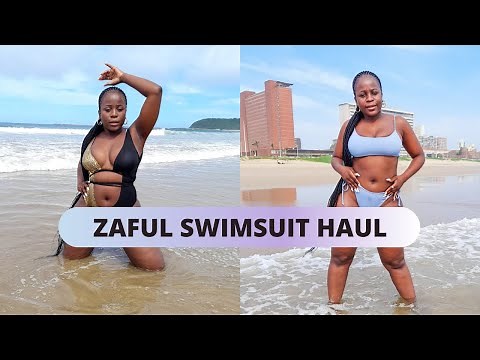 Zaful Swimsuit Try On Haul | South African YouTuber