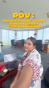 Finally bisa naik tower airnav ( pusat kontrol navigasi pesawat ) Bandar Udara Lede Kalumbang 😍🥰😎 #Sumbabaratdaya | Mardilin Wiwin Laka