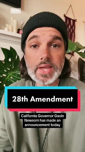 Governor Gavin Newsom call for a constitutional convention to establish the 28th amendment for Gūn safety . #p#politicsp#politicstiktokl#leftistn#newsc#californian#newsomc#constitution