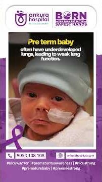 NICU | Why are Breathing Problems Common in premature babies? | Dr. Siddharth | Ankura Hospital