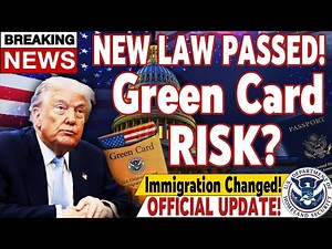 💥 BREAKING: Congress Passes New Immigration Law – Green Card Holders ALERT – Act NOW!