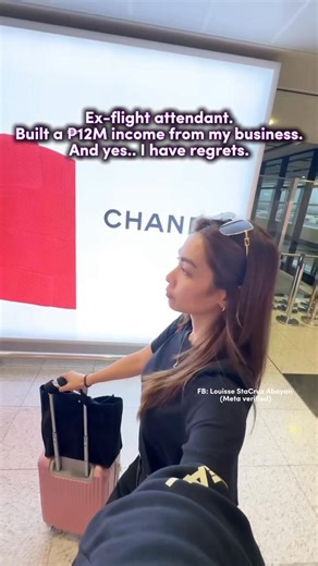 Hindi ko akalain na after leaving my life as a flight attendant,...