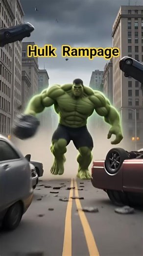 🔥The Incredible Hulk Goes Rampage! #kidslearning #kids #kidsvideo #music