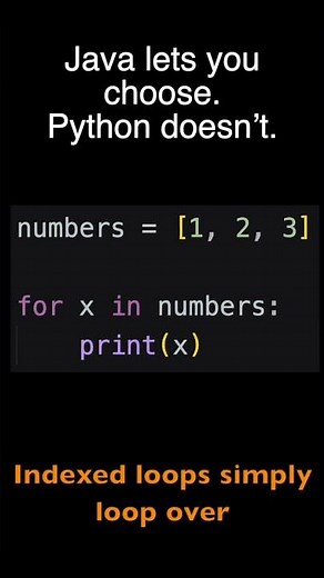 Java Lets You Choose. Python Doesn’t.