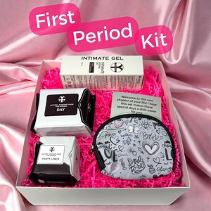 First Period Kit for Girls Tween 1st Period Starter Kit Period Box - Etsy Australia
