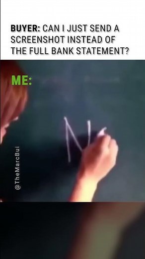 Can I send a screenshot? | Mortgage Meme