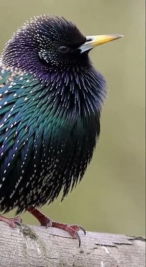 European Starling Vocalizing | The Most Unexpected Bird Sounds #birds #birdsong #birdsounds